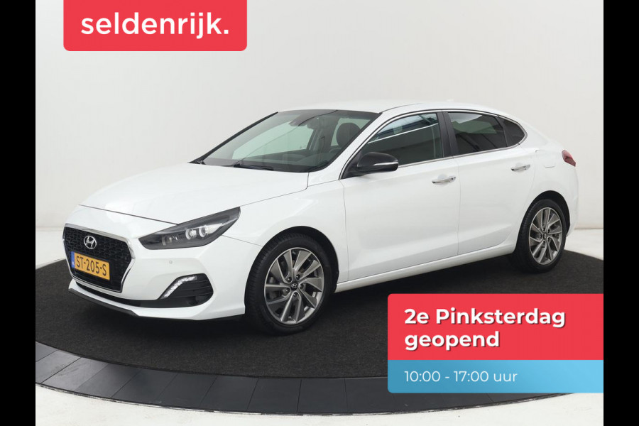 Hyundai i30 Fastback 1.0 T-GDI Premium | Carplay | Half leder | Full LED | Navigatie | Keyless | Climate control | Camera | Bluetooth | Cruise control | Parkeerhulp