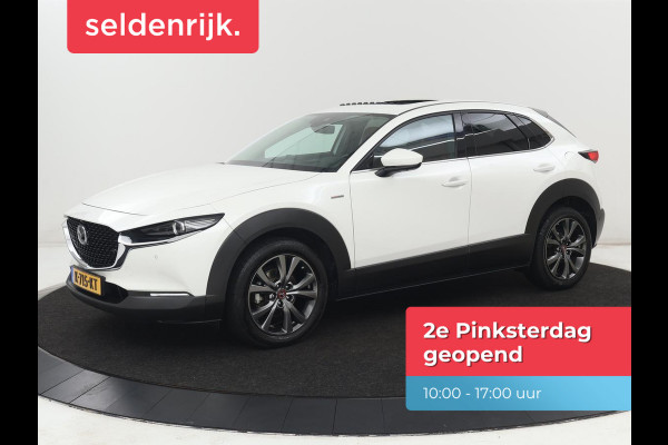 Mazda CX-30 2.0 e-SkyActiv-X M Hybrid 100th Anniversary Edition | Schuifdak | Leder | Trekhaak | 360 Camera | Stoelverwarming | Carplay | Adaptive cruise | Keyless | Head-Up | Bose Sound | Full LED