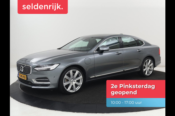 Volvo S90 2.0 T8 AWD Momentum+ | SOH 87,6% | Leder | Stoelverwarming | Adaptive cruise | Carplay | Camera | Memory | Navigatie | Full LED | Park Assist | Climate control | PHEV | Plug In