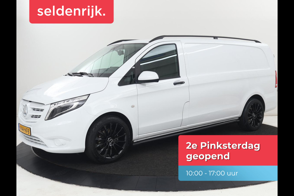 Mercedes-Benz Vito 114 CDI Extra Lang | Oprijplaat | Trekhaak | Camera | Stoelverwarming | 19'' | Cruise control | Bluetooth | Airco | 3-Persoons