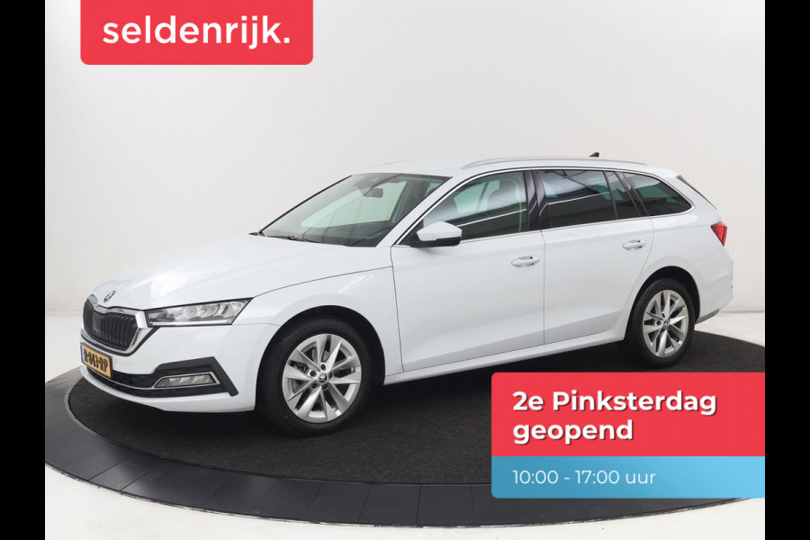 Škoda Octavia 1.5 e-TSI Business Edition | Stoelverwarming | Trekhaak | Camera | Carplay | Sfeerverlichting | Memory | Navigatie | Full LED | Digital Cockpit | Side Assist | Climate control | Cruise control