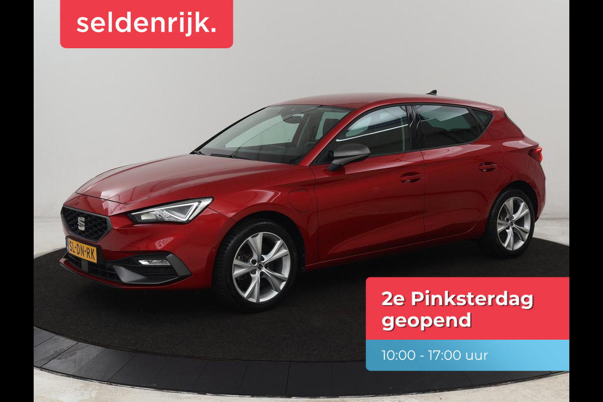 Seat Leon 1.4 TSI eHybrid PHEV FR | Stoel & stuurverwarming | Camera | Adaptive cruise | Carplay | Navigatie | Sfeerverlichting | Park Assist | Climate control | Full LED | PHEV | Plug In