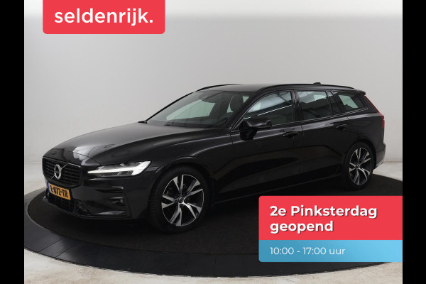 Volvo V60 2.0 B4 R-Design | Stoelverwarming | Adaptive cruise | Carplay | Camera | Keyless | Navigatie | Half leder | Full LED | Parkeerhulp | Climate control