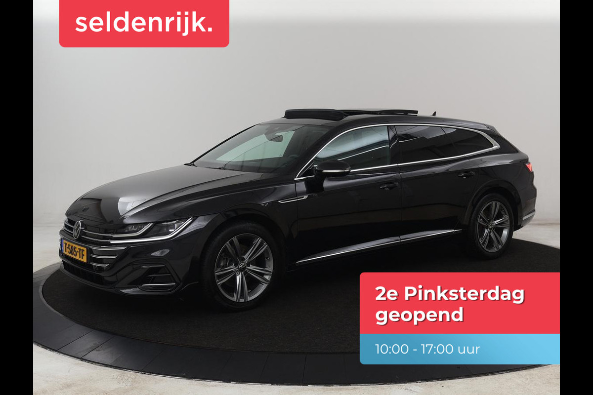 Volkswagen Arteon Shooting Brake 1.4 TSI eHybrid R-Line | SOH 93% | Panoramadak | Stoelverwarming | LED Plus | Sfeerverlichting | Carplay | Trekhaak | Achterbankverwarming | Adaptive cruise | Navigatie | PHEV | Plug In