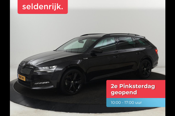 Škoda Superb 1.4 TSI iV Sportline | Stoelverwarming | Alcantara | Adaptive cruise | Camera | Carplay | Matrix LED | Stuurverwarming | Virtual Cockpit | Navigatie | Parkeerhulp | Sportstoelen | Sfeerverlichting | PHEV | Plug In
