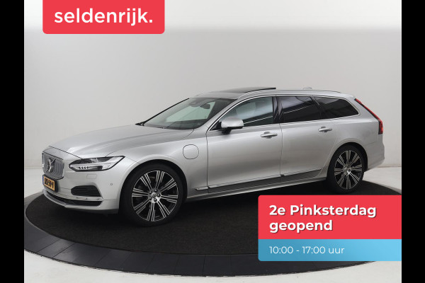 Volvo V90 2.0 T6 Plug In AWD Inscription | SOH 97% | Panoramadak | Head-Up | Leder | Harman/Kardon | 20'' | 360 Camera | Stoelverwarming | Keyless | Carplay | Full LED | Stuurverwarming | PHEV