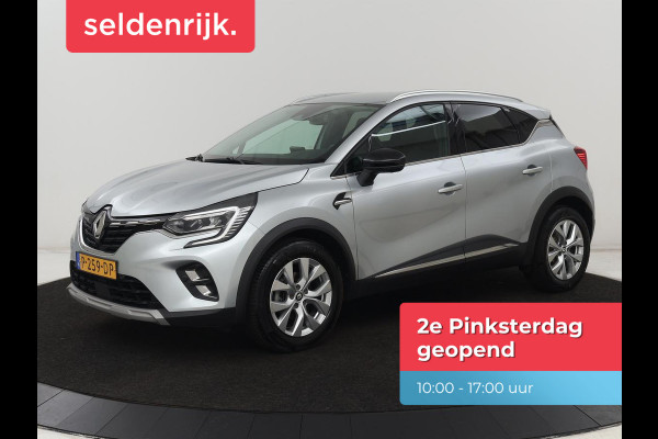 Renault Captur 1.3 TCe Intens | Origineel NL | Automaat | 360 Camera | Half leder | Carplay | Climate control | Navigatie | Full LED | DAB | Keyless | Cruise control | Parkeerhulp | Bluetooth | Getint glas