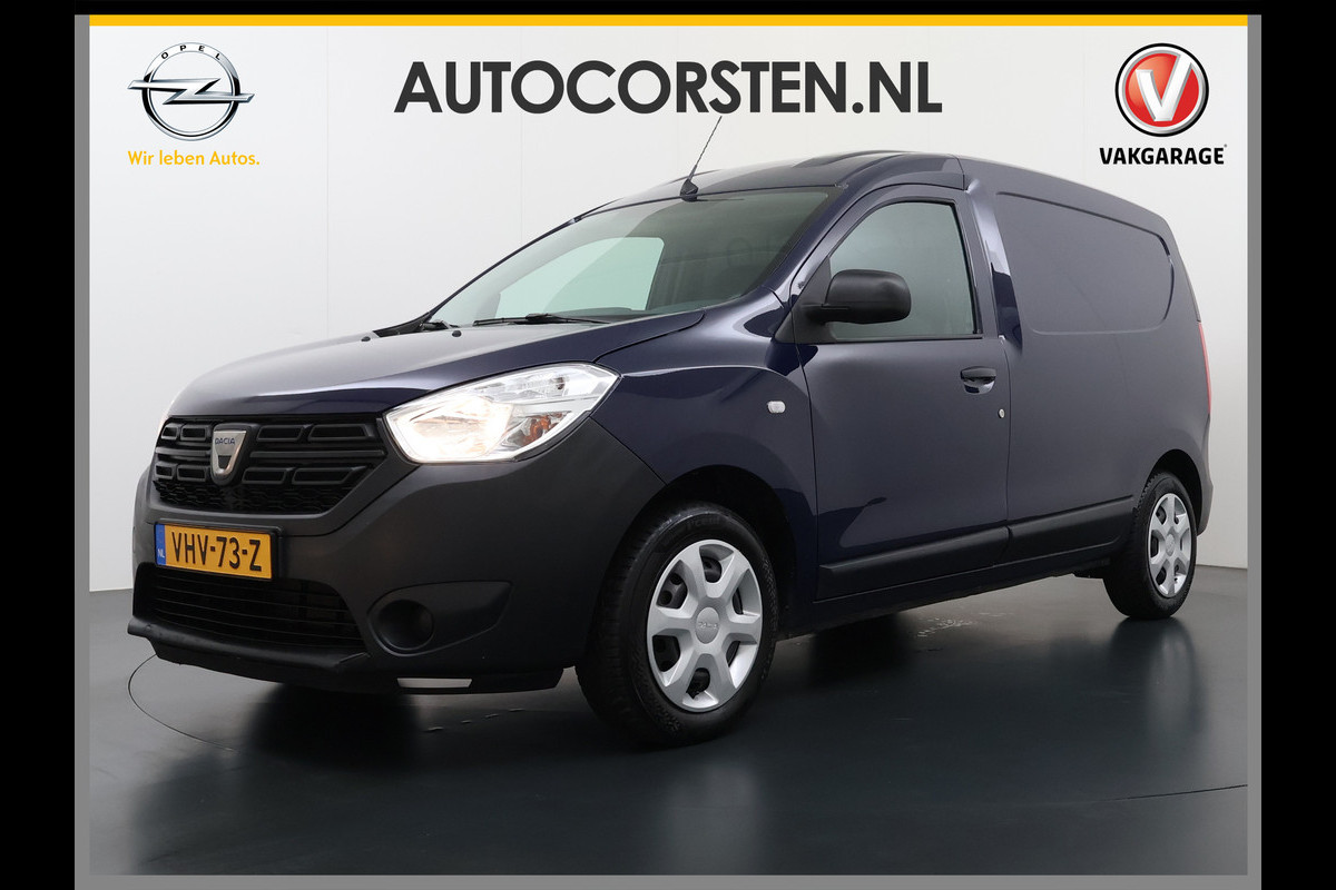 Dacia Dokker DCi Airco Navi Trekhaak Euro 6 DAB Bluetooth Essential Betonplex Vloer Lat om Lat betimmering Schuifdeur Origineel Nederlandse Auto 1.5DCI