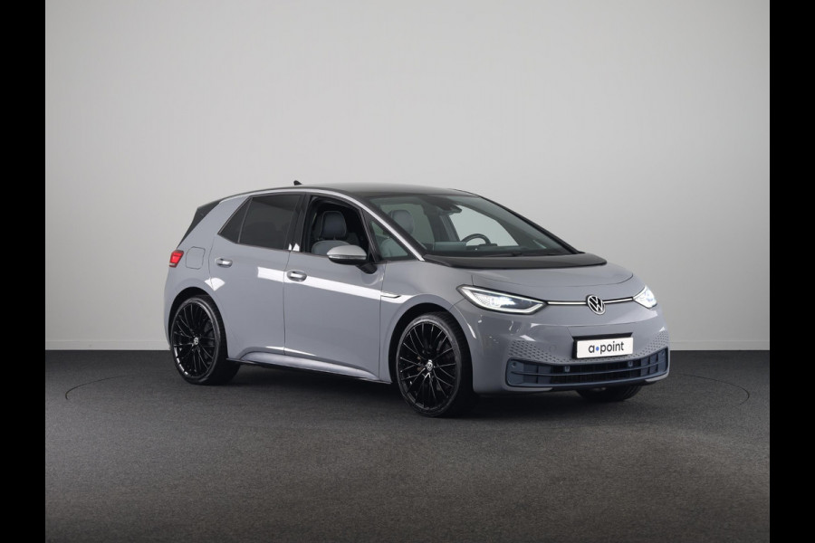Volkswagen ID.3 First Max 58 kWh 204 PK | SoH 90,95 % | Navigatie | Camera | Panoramadak | Head-up Display |20 Inch | Erco Eleke sloel bestuurder |
