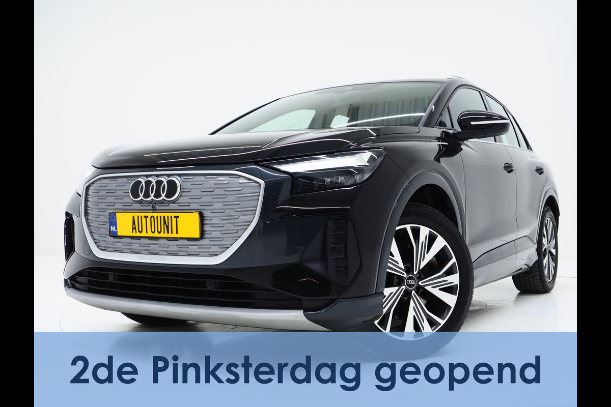 Audi Q4 e-tron 40 Edition 82 kWh | Stoelverwarming | Cruise | Climate | Carplay | Zwarte Hemel | DAB | PDC