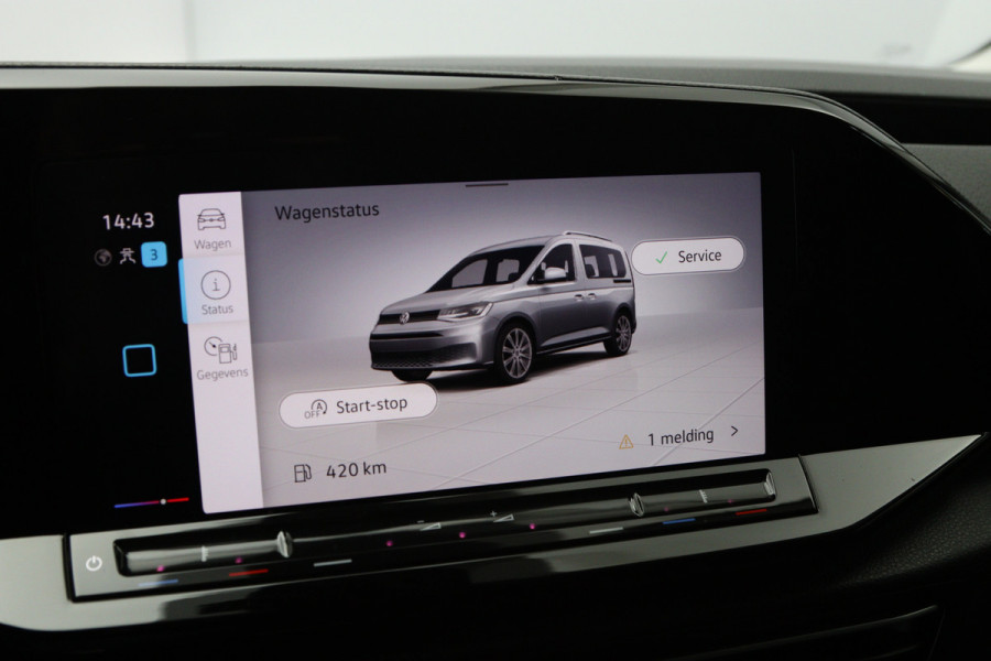 Volkswagen Caddy Cargo 2.0 TDI 122 PK 1st Edition Automaat, LED, Adap. Cruise Control, Sidebars, Camera, Navigatie
