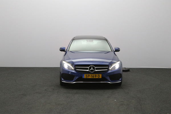 Mercedes-Benz C-Klasse 180 AMG-Line Sport Edition, Schuif-Kanteldak, Trekhaak, 360 Camera