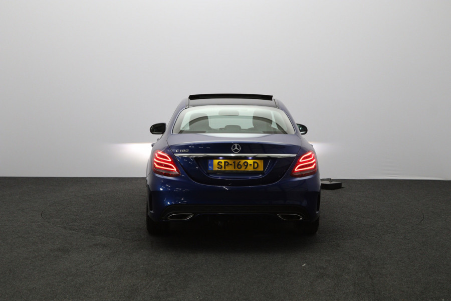 Mercedes-Benz C-Klasse 180 AMG-Line Sport Edition, Schuif-Kanteldak, Trekhaak, 360 Camera