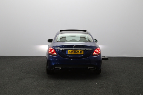 Mercedes-Benz C-Klasse 180 AMG-Line Sport Edition, Schuif-Kanteldak, Trekhaak, 360 Camera