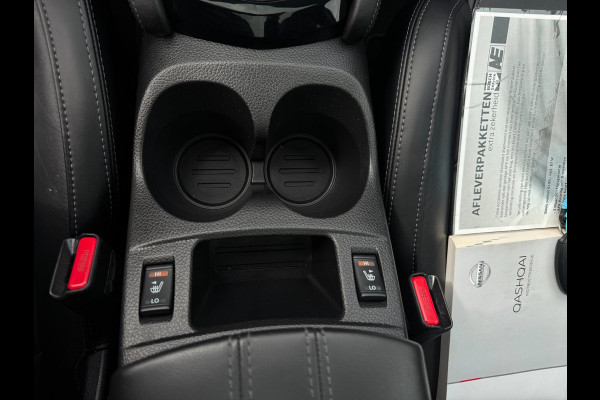 Nissan QASHQAI 1.2 Tekna+ 360 CAMERA / STOELVERW. / PANO / NAVI / PDC / TREKHAAK / LEDER / CRUISE / ECC / ELEKTR INKL SPIEG