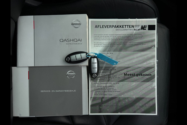 Nissan QASHQAI 1.2 Tekna+ 360 CAMERA / STOELVERW. / PANO / NAVI / PDC / TREKHAAK / LEDER / CRUISE / ECC / ELEKTR INKL SPIEG