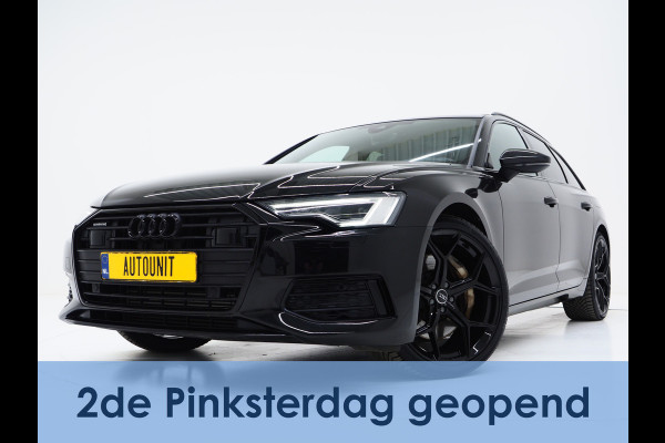 Audi A6 Avant 50 TFSI e quattro Full Black | Panoramadak | HUD | B&O Audio | Leder | Keyless | Camera | Sfeerlicht | Carplay
