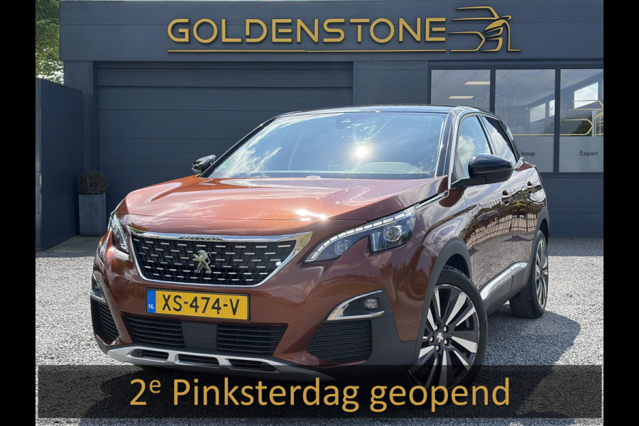 Peugeot 3008 1.2 PureTech Allure 1e Eigenaar,Draadloos Opladen,Navi,360°Camera,Keyless,Dealer Onderhouden,Stoelverw.Memory stoel,Dodehoek,131pk,Halfleder,Apk tot 03-2027