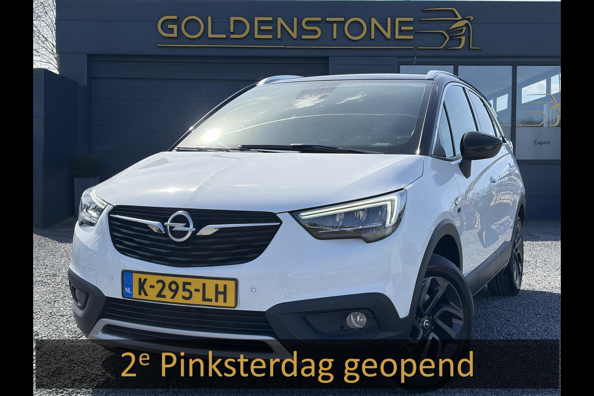 Opel Crossland X 1.2 Turbo Edition 2020 Dealer Onderhouden,Camera,Apple Carplay/Android Auto,110pk,Clima,Cruise,Pdc V+A,Rijstrooksensor,6 Bak,N.A.P,Bj 12-2020,Apk tot 01-2027