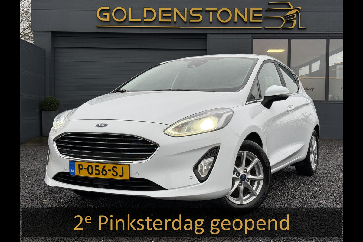Ford Fiesta 1.0 EcoBoost Hybrid ST-Line X Navi,125pk,6 Bak,Carplay,Camera,Stoelverw,Stuurverw,Clima,Cruise,Pdc V+A,Lm velgen,N.A.P,Apk tot 04-2027
