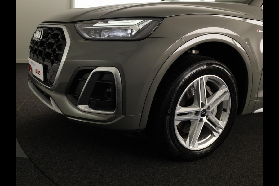 Audi Q5 50 TFSI e S edition 299 pk S-tronic | SOH 100% | Navigatie | Parkeersensoren | Achteruitrijcamera | Autom. airco (3 zones) | S-line