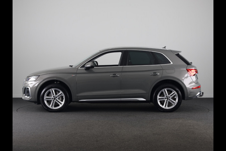 Audi Q5 50 TFSI e S edition 299 pk S-tronic | SOH 100% | Navigatie | Parkeersensoren | Achteruitrijcamera | Autom. airco (3 zones) | S-line
