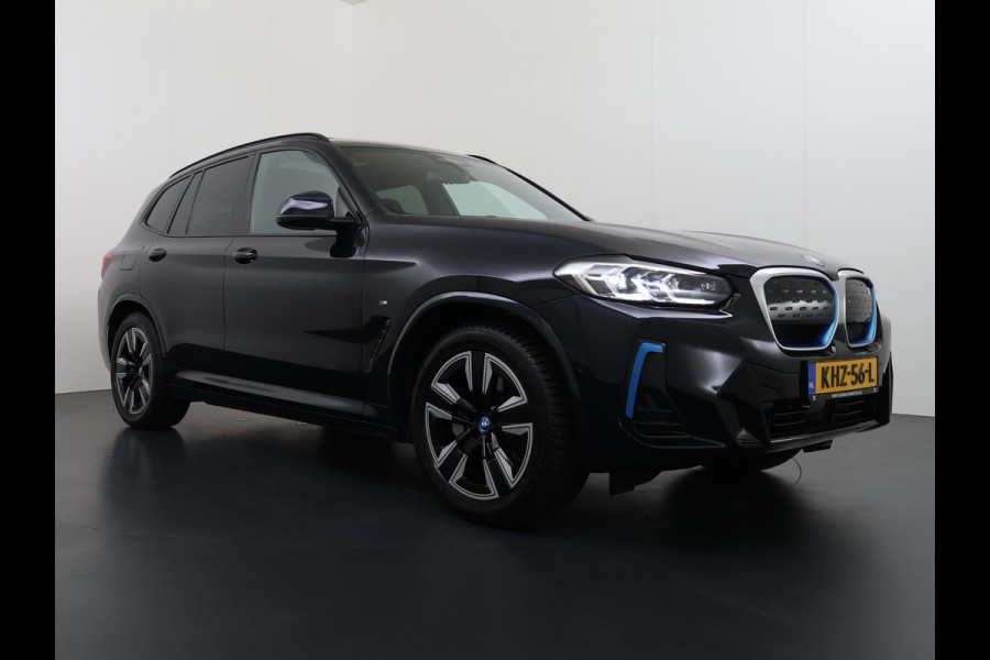 BMW iX3 Executive 80 kWh VAN: 44.900,- VOOR: 40.877,- UW WKVOORDEEL: 4.023,- | M-Sport |SOH 99% | ELEKTRISCHE TREKHAAK| ELEKTRISCHE ACHTERKLEP| PANORAMADAK| DRIVING ASSISTENT PROFESSIONAL| DODE HOEK SENSOR| STOELVERWARMING
