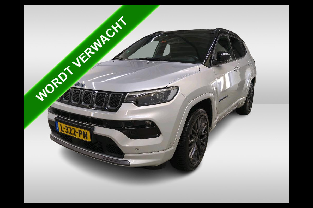Jeep Compass 4xe 240PK Plug-in Hybrid Electric S / Pdc+Camera / Two- Tone / Leder / Stoel-Stuurverwarming / Navigatie