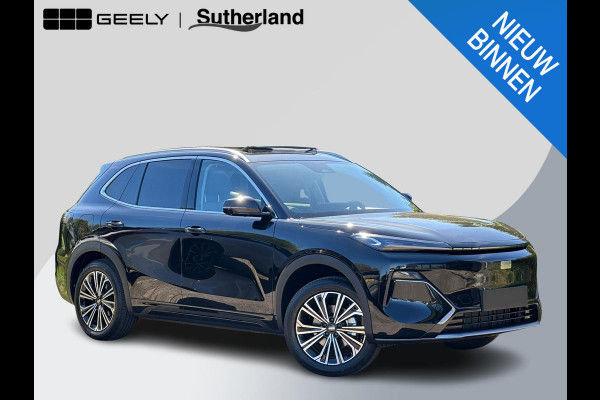 GEELY Starray EM-i 1.5 Max+ | Panorama | Stoelen voor & achter verwarmd | Memory Seats | 360 Camera | 19 Inch LMV | 136km elektrisch bereik