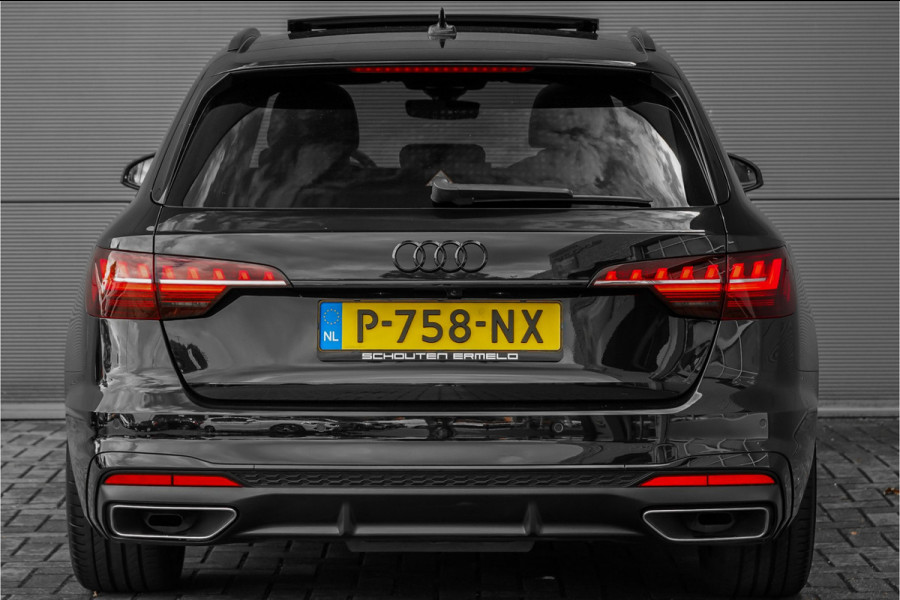 Audi A4 Avant 40 TFSI S Edition Competition Pano ACC Stoelverw Camera 18"