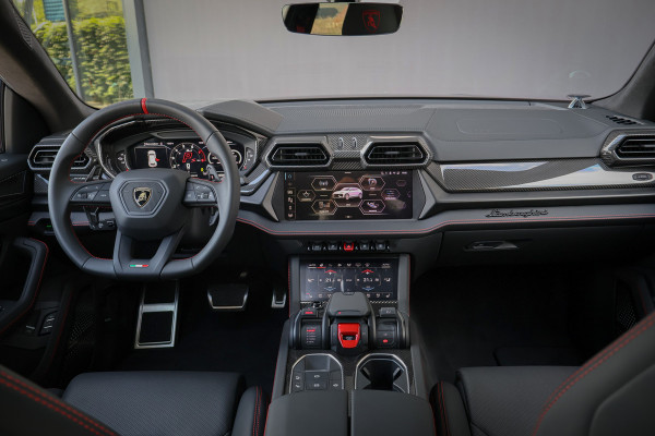 Lamborghini Urus 4.0 V8 Hybrid SE | ACC | MASSAGE | STOELVERWARMING & VERKOELING | B&O 3D | TREKHAAK | HEAD UP | 360 CAMERA |