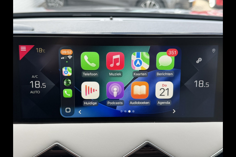 DS DS 3 Crossback 1.2 PureTech So Chic Camera Navigatie Carplay DAB Cruise Leder Lane assist