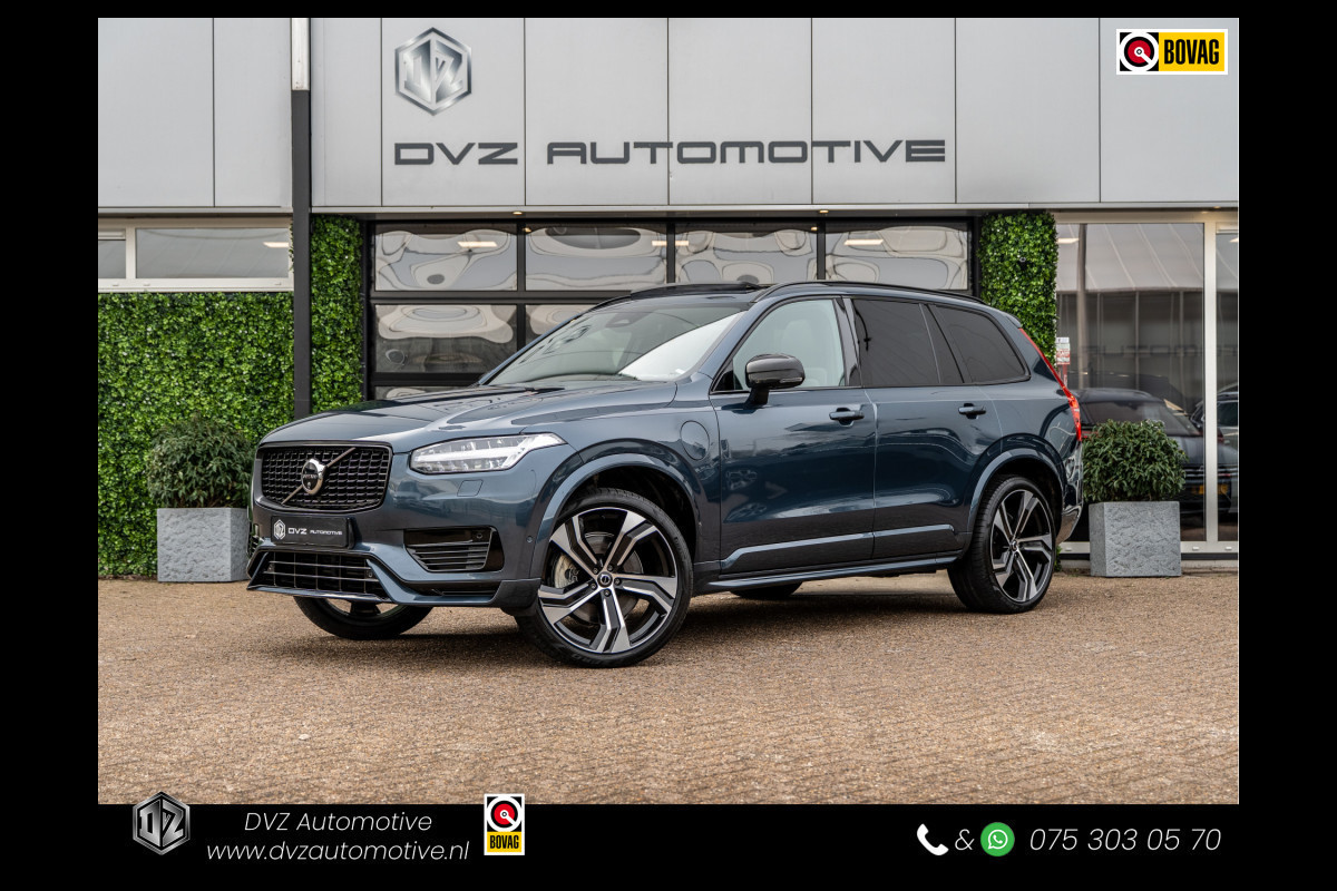 Volvo XC90 2.0 T8 Recharge AWD Ultimate Dark | Alcantara | HUD | 22" LMV | Trekhaak | BTW