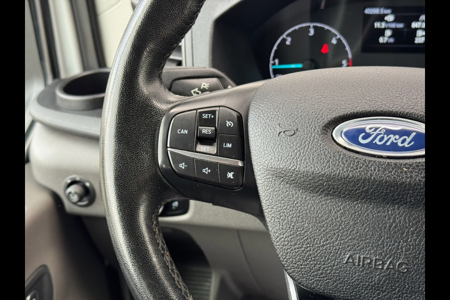 Ford Transit 350 2.0 TDCI L2H1 DC 4WD | Huif | CarPlay | Navi | Cruise | 7-persoons | Standkachel | Airco | Trekhaak | AWD 4x4