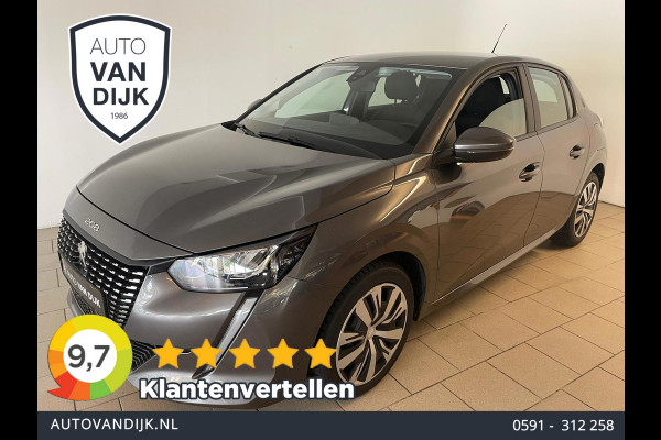 Peugeot 208 1.2 PureTech Blue Lease Active AIRCO NAVI CRUISE ELEK RAMEN CENT VERG METALLIC LAK ZEER NETTE AUTO