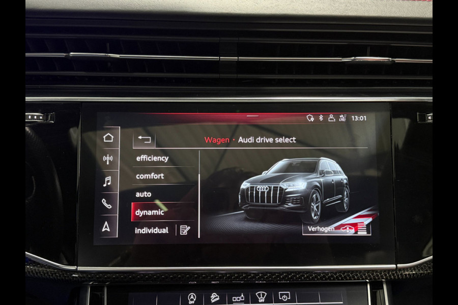 Audi SQ7 4.0 TDI Quattro 435pk Exclusive | Panoramadak | Trekhaak | Head-Up Display | Nachtzicht | Luchtvering| Carbon