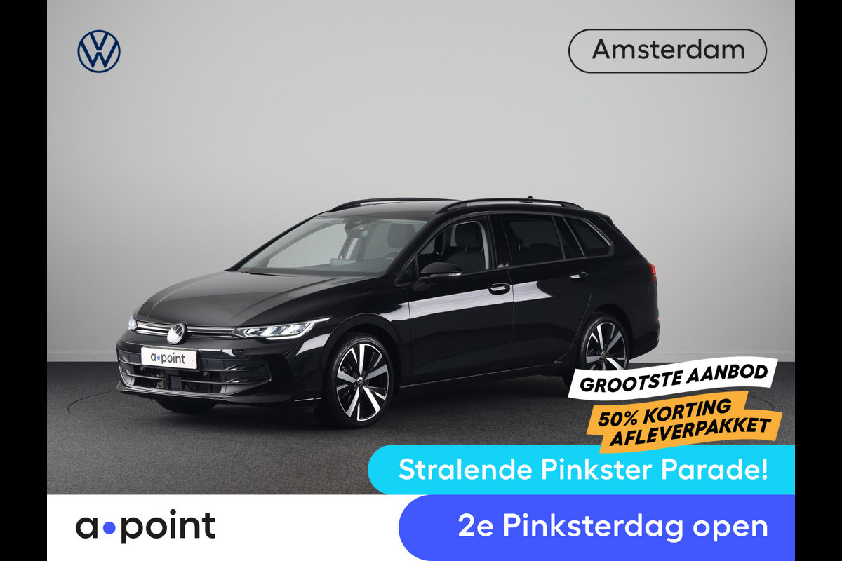 Volkswagen Golf variant Life Edition 1.5 eTSI 85 kW 116 pk Automaat (DSG) | Verlengde garantie | Navigatie via App | Parkeersensoren | Achteruitrijcamera | Stoelverwarming |