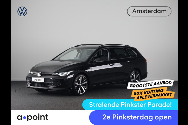 Volkswagen Golf variant Life Edition 1.5 eTSI 85 kW 116 pk Automaat (DSG) | Verlengde garantie | Navigatie via App | Parkeersensoren | Achteruitrijcamera | Stoelverwarming |