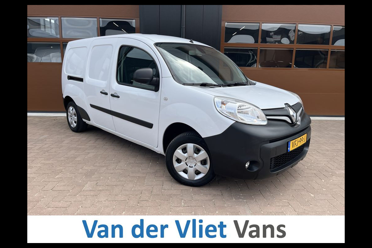 Renault Kangoo 1.5 Blue dCi 115pk E6 Maxi BPM Vrij! Lease €168 p/m, Airco, Navi, PDC, 2x Schuifdeur, Trekhaak, Volledig onderhoudshistorie aanwezig