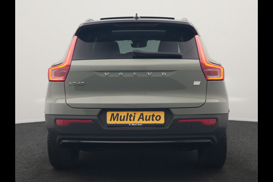 Volvo XC40 Recharge Ultimate 67 kWh 231pk Dealer O.H. | Trekhaak Af Fabriek | Panodak | Adaptive Cruise | 360 Camera | Harman / Kardon | Warmtepomp | Sportstoelen Memory & Verwarmd | Keyless | Blis | Stuur Verwarmd | Google Assistent | DAB |