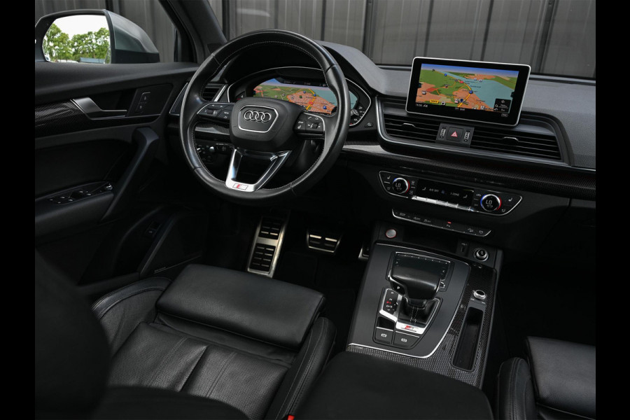 Audi Q5 3.0 TFSI SQ5 quattro Pro Line Plus | Stoelverwarming | Stoelverkoeling | Panoramadak | Head-up | Camera | B&O | Carbon inleg | Stuurverwarming | Elektrisch verst. stuur