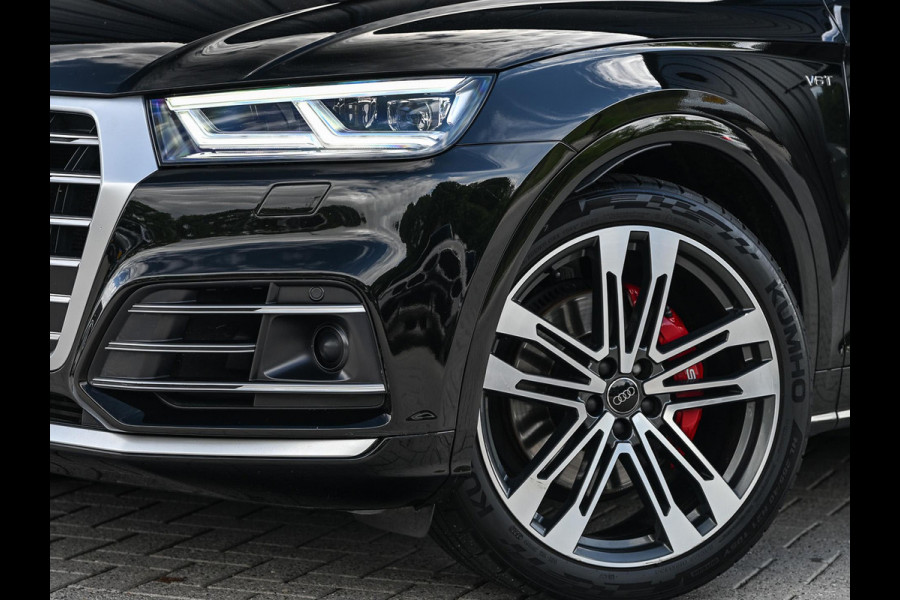 Audi Q5 3.0 TFSI SQ5 quattro Pro Line Plus | Stoelverwarming | Stoelverkoeling | Panoramadak | Head-up | Camera | B&O | Carbon inleg | Stuurverwarming | Elektrisch verst. stuur