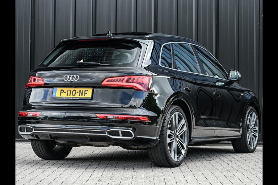 Audi Q5 3.0 TFSI SQ5 quattro Pro Line Plus | Stoelverwarming | Stoelverkoeling | Panoramadak | Head-up | Camera | B&O | Carbon inleg | Stuurverwarming | Elektrisch verst. stuur