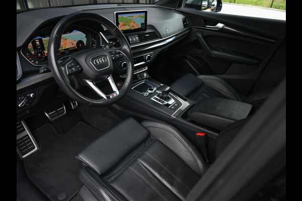 Audi Q5 3.0 TFSI SQ5 quattro Pro Line Plus | Stoelverwarming | Stoelverkoeling | Panoramadak | Head-up | Camera | B&O | Carbon inleg | Stuurverwarming | Elektrisch verst. stuur