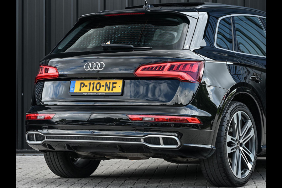 Audi Q5 3.0 TFSI SQ5 quattro Pro Line Plus | Stoelverwarming | Stoelverkoeling | Panoramadak | Head-up | Camera | B&O | Carbon inleg | Stuurverwarming | Elektrisch verst. stuur