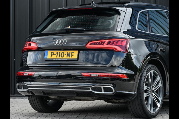 Audi Q5 3.0 TFSI SQ5 quattro Pro Line Plus | Stoelverwarming | Stoelverkoeling | Panoramadak | Head-up | Camera | B&O | Carbon inleg | Stuurverwarming | Elektrisch verst. stuur