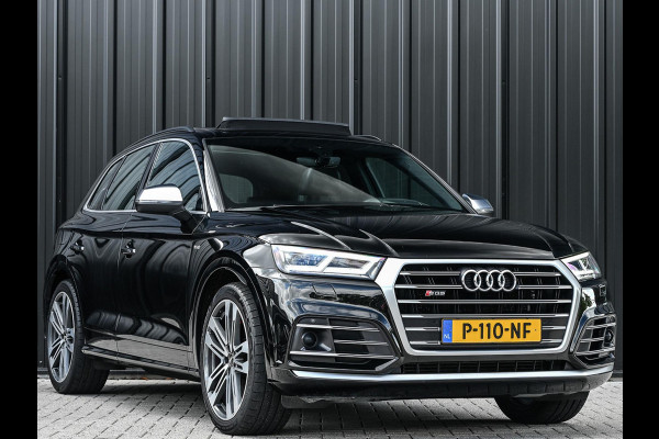 Audi Q5 3.0 TFSI SQ5 quattro Pro Line Plus | Stoelverwarming | Stoelverkoeling | Panoramadak | Head-up | Camera | B&O | Carbon inleg | Stuurverwarming | Elektrisch verst. stuur