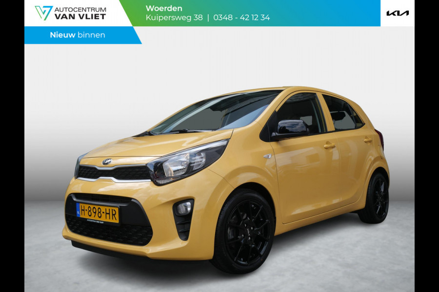 Kia Picanto 1.0 MPi Black & Yellow | Carplay | Airco | 16''LM |