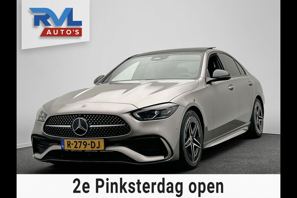Mercedes-Benz C-Klasse 180 AMG Line | Pano/Dak | Burmester | Leder/Alcantara | Camera