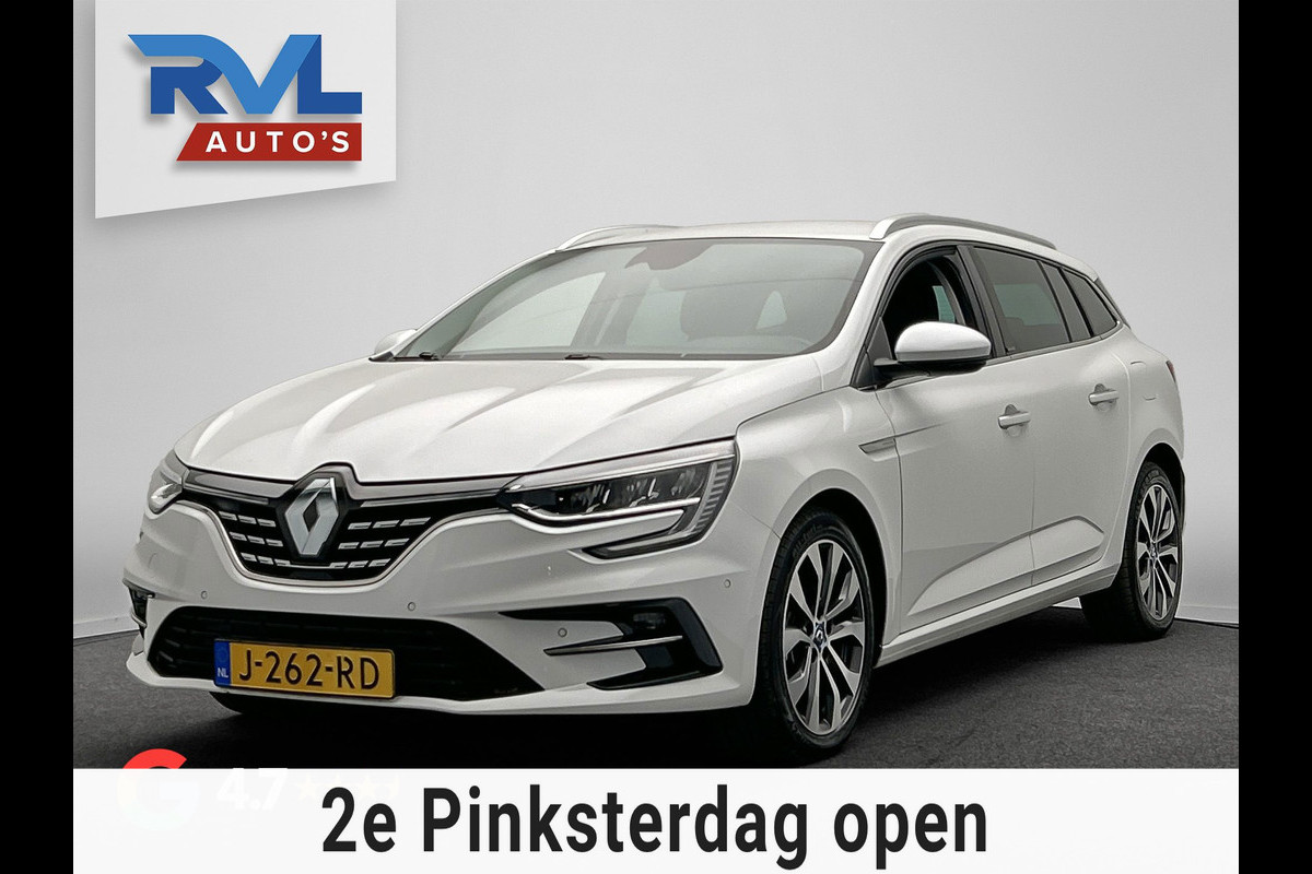 Renault Mégane Estate 1.6 E-Tech Plug-In Hybrid 160 | Origineel NL | Carplay | Leder | Navigatie | Camera | Stoel/stuurverwarming
